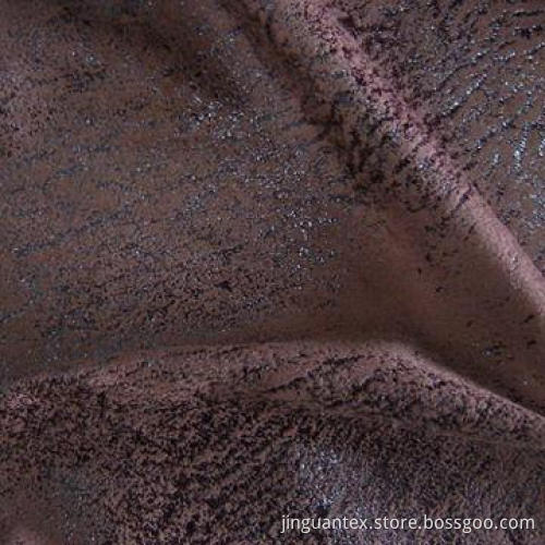Bronzed Suede Fabric
